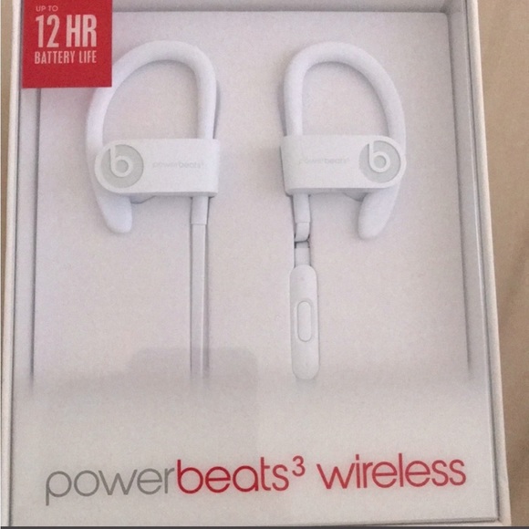 Beats by Dre Other - Brand NWB PowerBeats 3 wireless headphones white